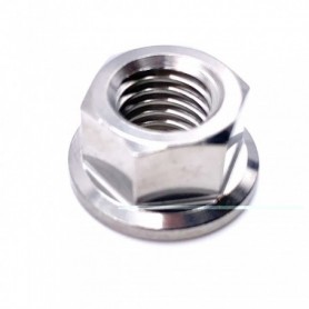 Ecrou Hexagonal à Bride en Inox A4 M8 x (1.25mm) - DIN 6923