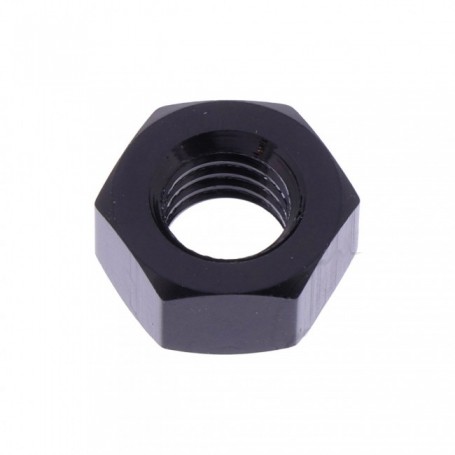 Ecrou Hexagonal en Aluminium 7075 M8 x (1.25mm) Anodisé Noir