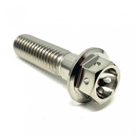 Bullone In Titanio Grade 5 - Testa Esagonale M6 X 20 Mm, Perfetto Per