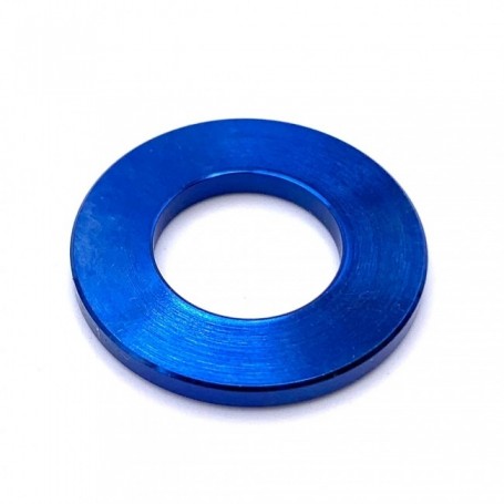 Rondelle Plate en Titane M4 (Diam Ext 9mm) - DIN 125 Bleu